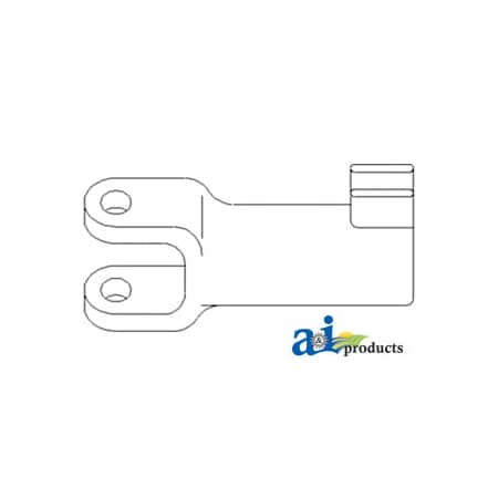 A & I Products Clevis, Top Link 8" x4" x4" A-101439A